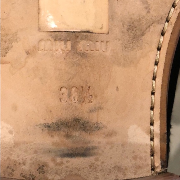 Miu Miu Slouchy Biker Short Boots Size 38.5 - Picture 10 of 12